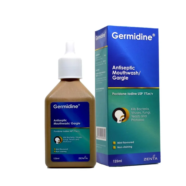 Germidine Antiseptic Mouthwash & Gargle