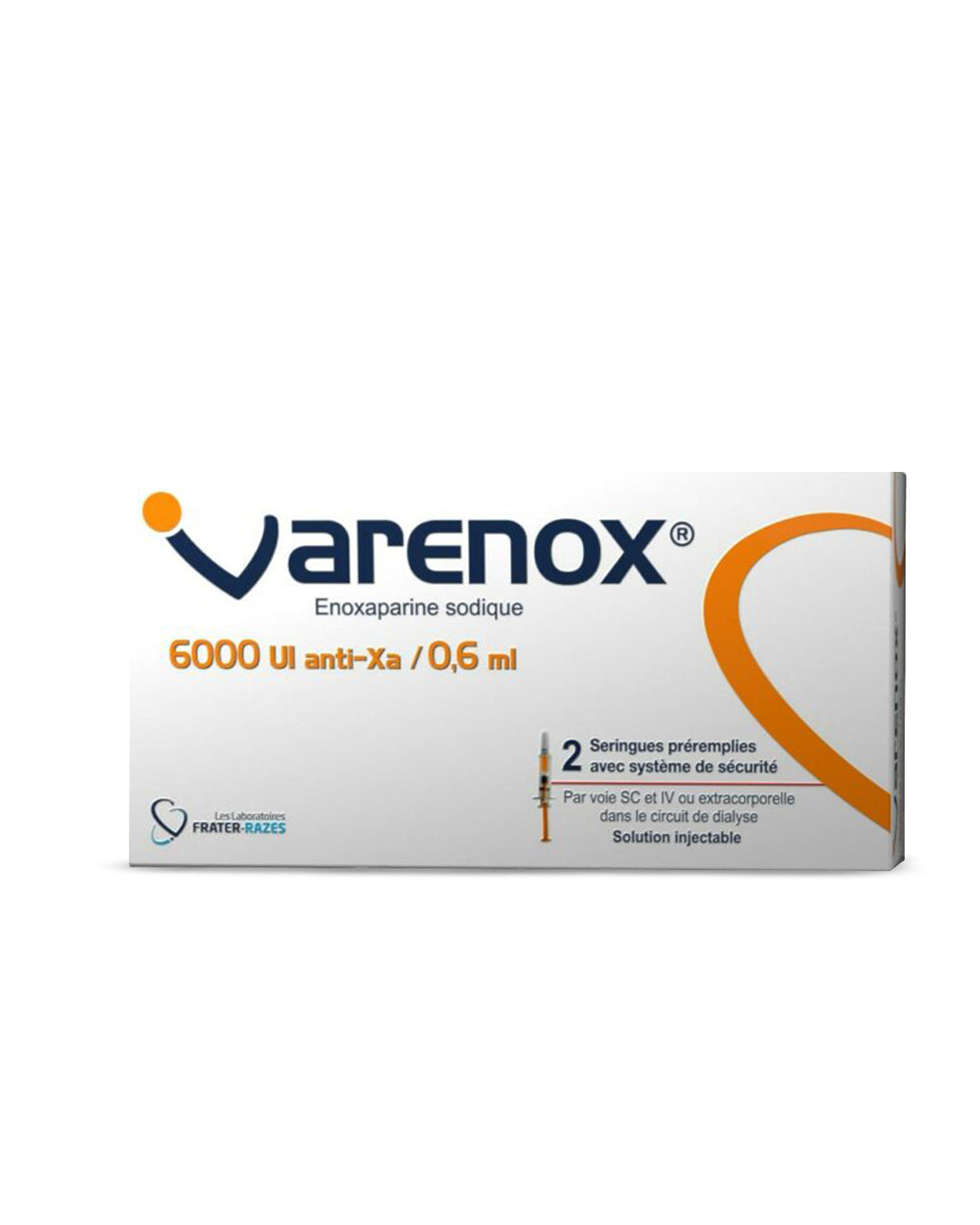 Varenox ®  6000 UI anti-Xa/0,6 ml