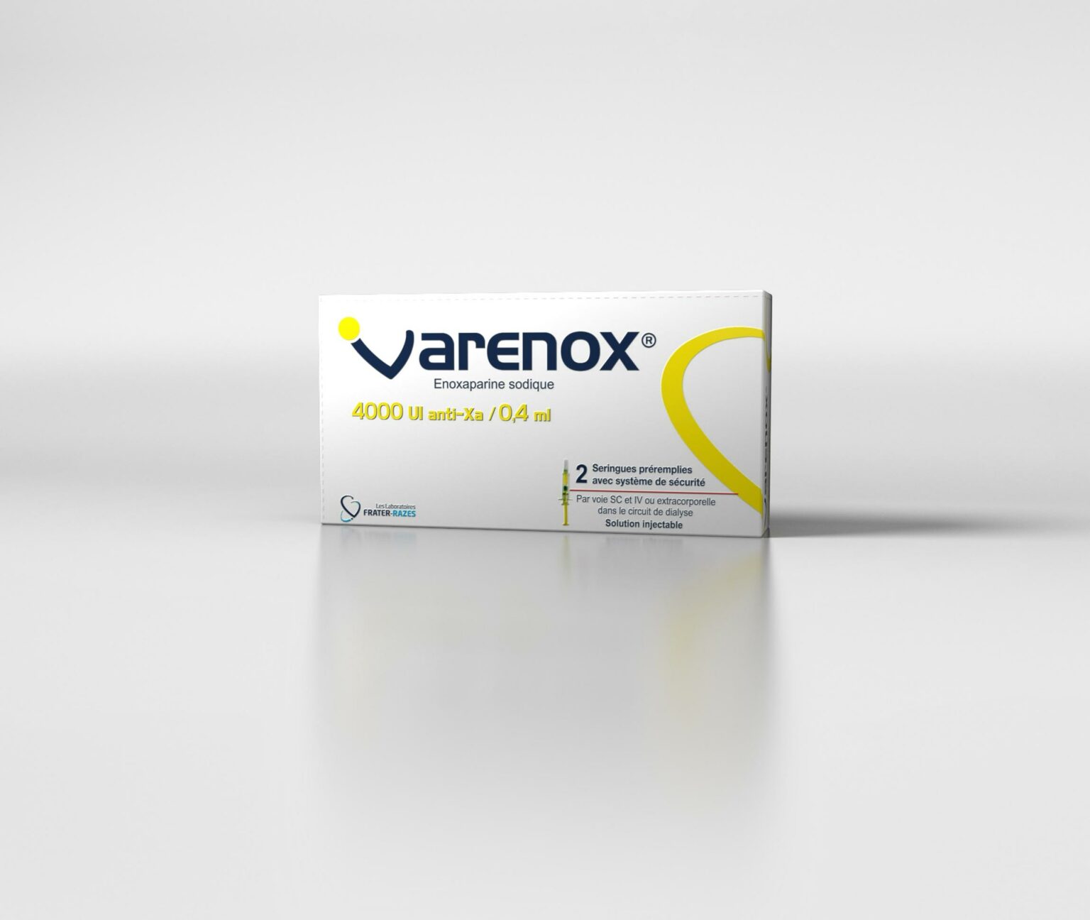 Varenox ®  4000 UI anti-Xa/0,4 ml
