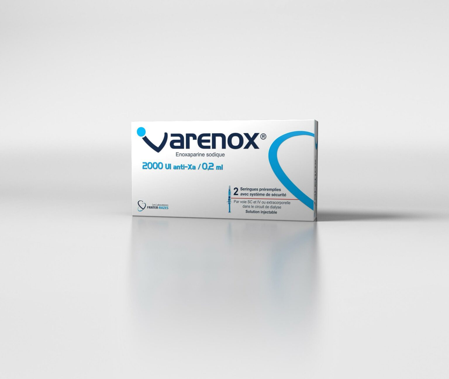 Varenox ® 2000 UI anti-Xa/0,2 ml