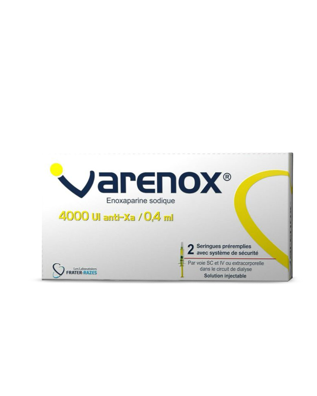 Varenox ®  4000 UI anti-Xa/0,4 ml