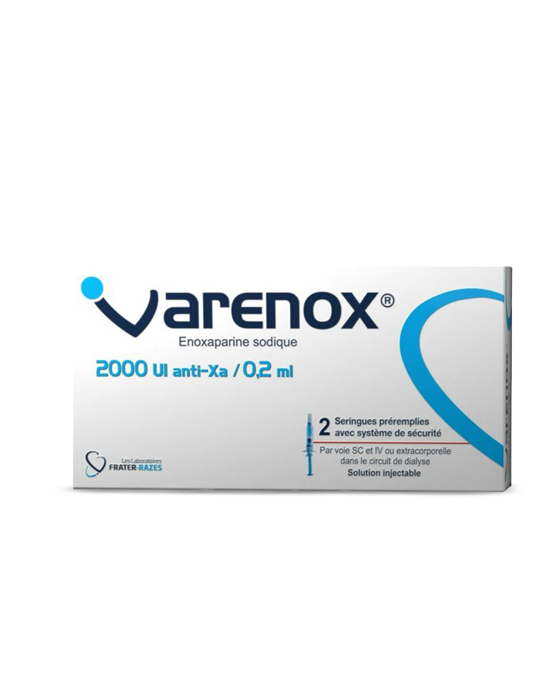 Varenox ® 2000 UI anti-Xa/0,2 ml